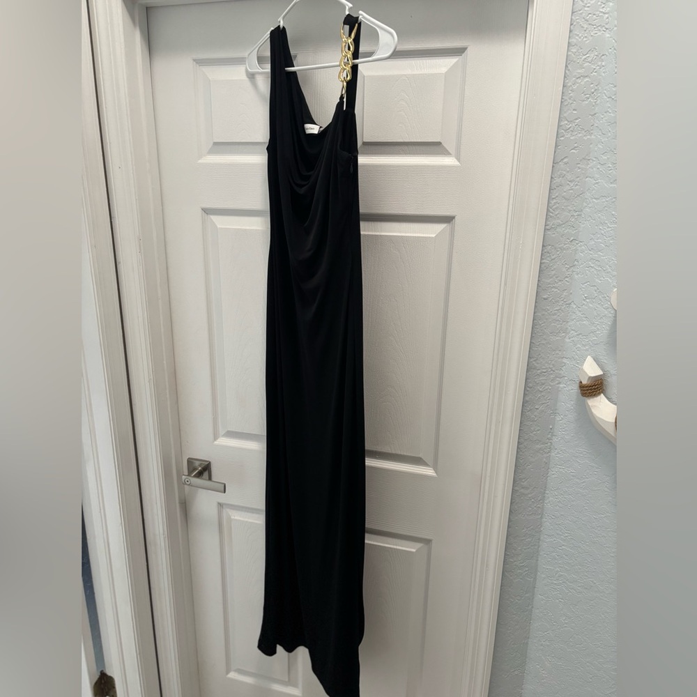 Calvin Klein Black Long Formal Dress